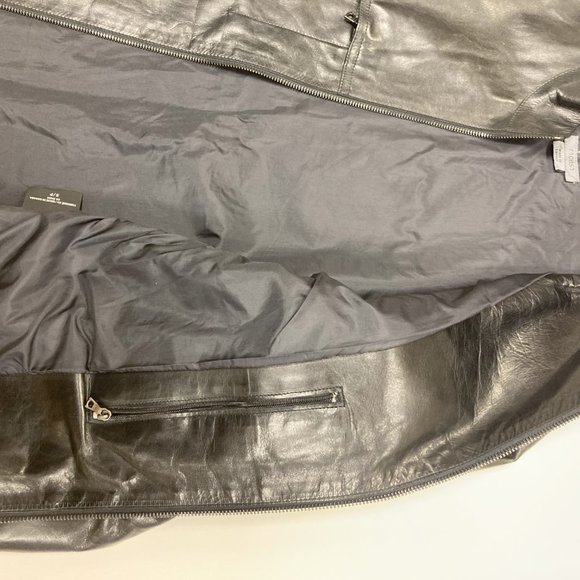 m0851 Men's Leather Jacket (new without tags) - Picture 7 of 12